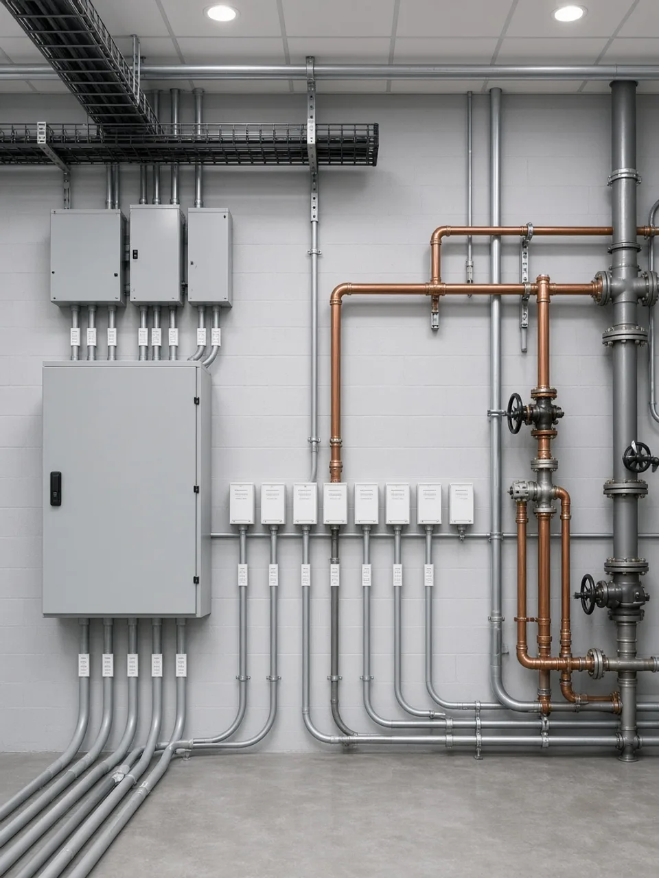 MEP Engineering Services MEP engineering services — mechanical, electrical, and plumbing design by Structexa